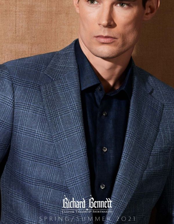 Men's Lookbook by Richard Bennett Custom Tailors in Downtown Chicago