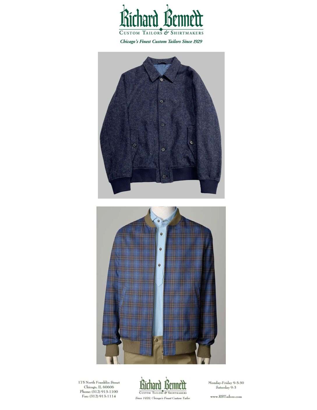 Casual Coats Designs in Chicago, IL